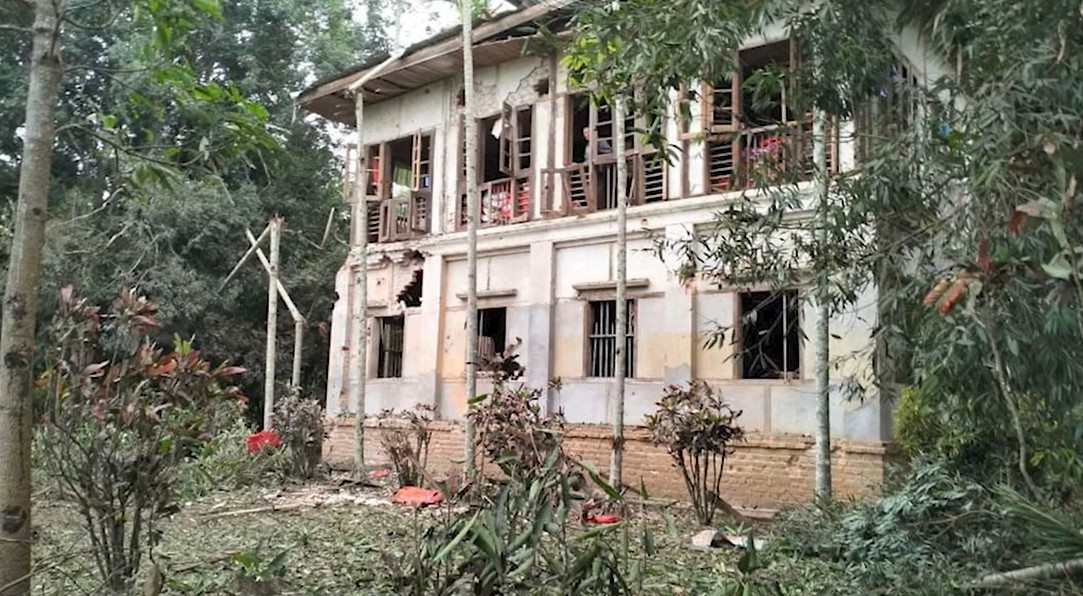 အင်းတော်၌ လေကြောင်းတိုက်ခိုက်မှုကြောင့်  ဘုန်းကြီး ၁ ပါးပျံလွန်၊ ပြည်သူ ၁ ဦး သေဆုံး