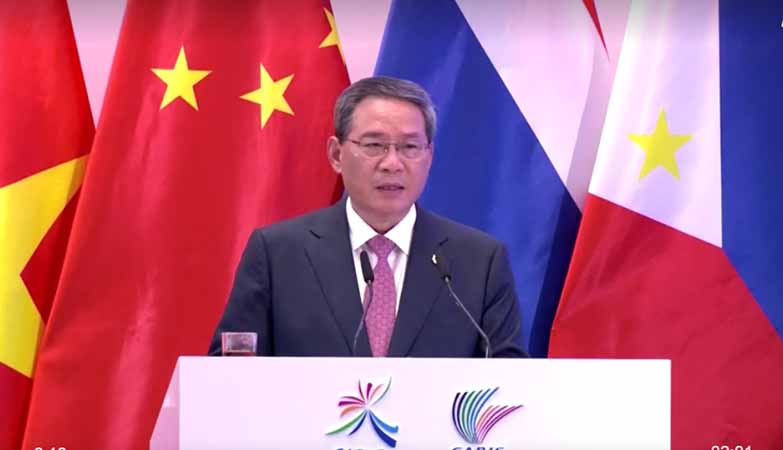 တရုတ်-အာဆီယံ ပူးပေါင်းဆောင်ရွက်မှု အောင်မြင်ဟု တရုတ်ဝန်ကြီးချုပ်ပြော