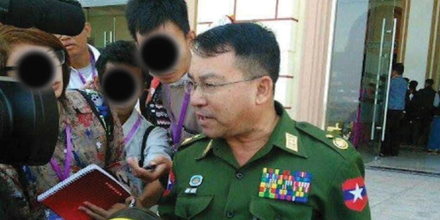 တပ်အင်အားဖြည့်တင်းရေး ညွှန်ကြားရေးမှူး ဗိုလ်ချုပ်တောက်ထွန်းကို ရာထူးမှဖယ်ရှား 
