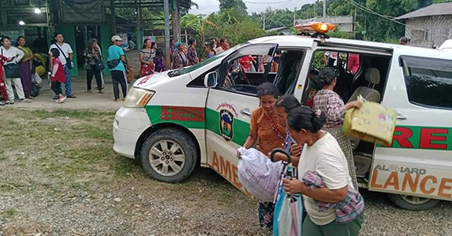 မူဆယ်တွင် တိုက်ပွဲပြင်းထန်ပြီး စစ်ရှောင်များ သောက်ရေနှင့် ဆေးဝါး အခက်အခဲဖြစ်နေ