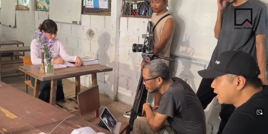 တော်လှန်အနုပညာရှင်များအတွက် Artist’s Shelter ထုတ်လုပ်ရေး စတင်