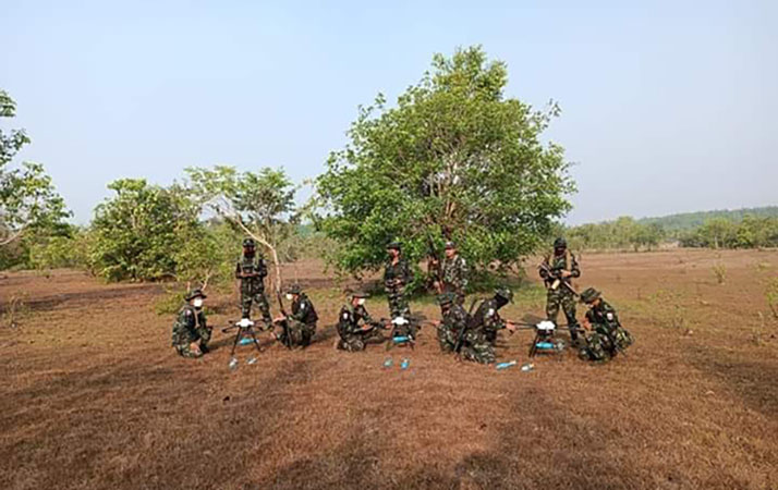 ဘီးလင်းနှင့် ကျိုက်ထိုတွင်  စစ်ကောင်စီတပ်ဖွဲ့များ ဒရုန်းဖြင့် တိုက်ခိုက်ခံရ 
