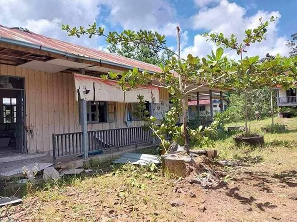 KNU တပ်မဟာဌာနချုပ် ရုံးဟောင်းနှင့် ဗျူဟာရုံး ဗုံးကြဲခံရ
