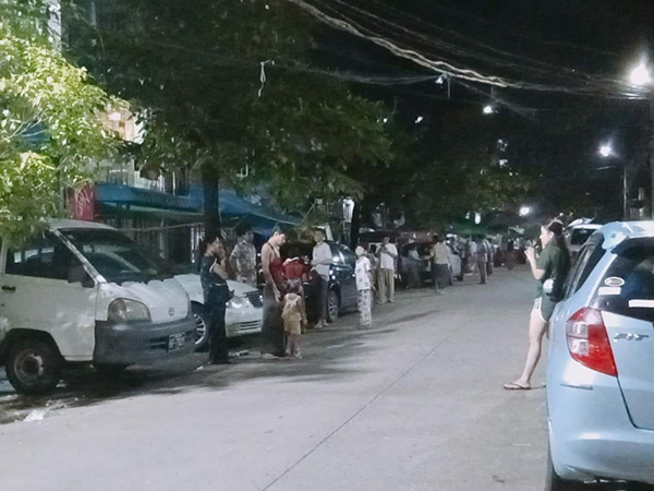 မှော်ဘီနှင့် တိုက်ကြီးတွင် ငလျင်လှုပ်
