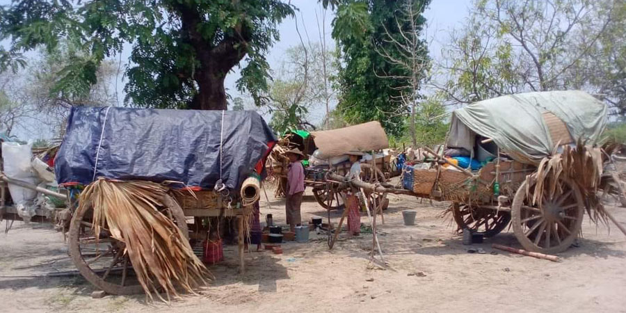 ကန့်ဘလူခရိုင်အတွင်း မြွေဆိုးကိုက်ခံရသည့် စစ်ရှောင်ပြည်သူ ၁၀၀ ကျော် ရှိလာ