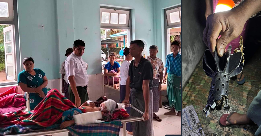 ကျိုက်မရောတွင် လက်နက်ကြီးကျည် ထိမှန်ပြီး ကလေး ၁ ဦးအပါအဝင် ၃ ဦး ဒဏ်ရာရ