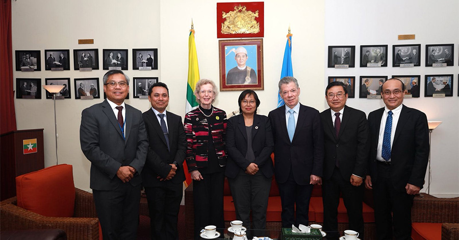 နိုင်ငံတကာခေါင်းဆောင်များနှင့် တွေ့ဆုံခွင့်ရခဲ့ပြီး သံရေးတမန်ရေးအောင်မြင်မှုရခဲ့ဟု NUG ပြော