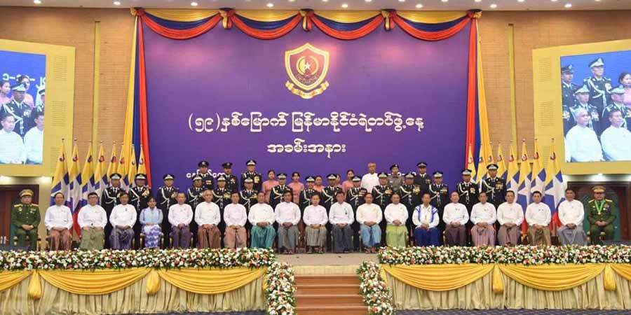 ရဲတပ်ဖွဲ့ဝင်များ စည်းလုံးညီညွတ်စွာနေထိုင်ရန် ဒုစစ်ခေါင်းဆောင် ပြော