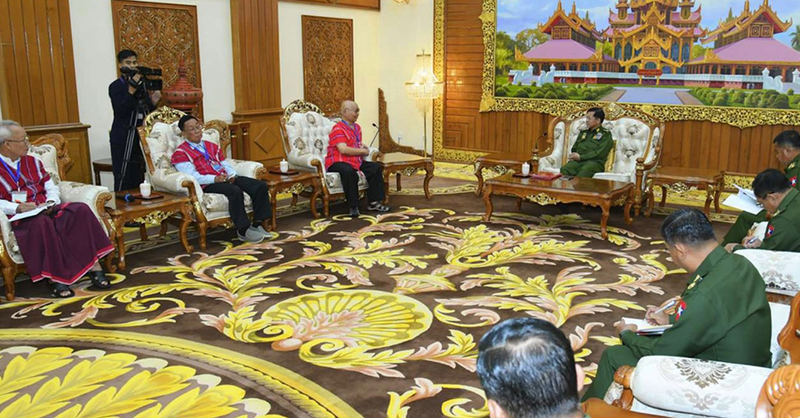 ဥက္ကဋ္ဌဟောင်းနှင့် စစ်ခေါင်းဆောင်တို့ တွေ့ဆုံမှု ကေအန်ယူနှင့် မသက်ဆိုင်ဟု တုံ့ပြန်  