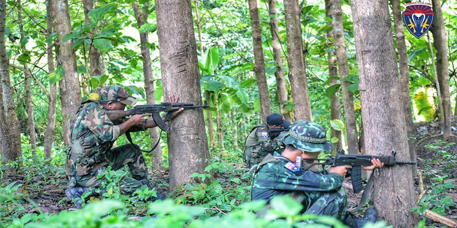 မြဝတီ-ဝေါလေလမ်းရှိ စစ်ကောင်စီတပ်စခန်းများ တိုက်ခိုက်ခံရ