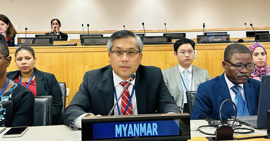 မြန်မာ့အကျပ်အတည်းဖြေရှင်းရန် တခုတည်းသော နည်းလမ်းက စစ်အာဏာရှင်စနစ် ချုပ်ငြိမ်းရေး ဖြစ်ဟု သံအမတ်ကြီး ဦးကျော်မိုးထွန်းပြော