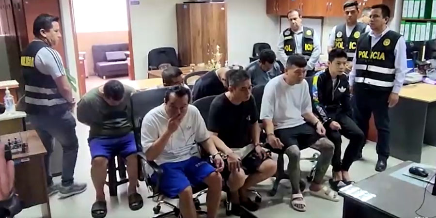ပီရူးတွင် လူကုန်ကူးဂိုဏ်းဖြိုခွင်းပြီး အာရှနိုင်ငံသား ၄၄ ဦးကို ကယ်တင်