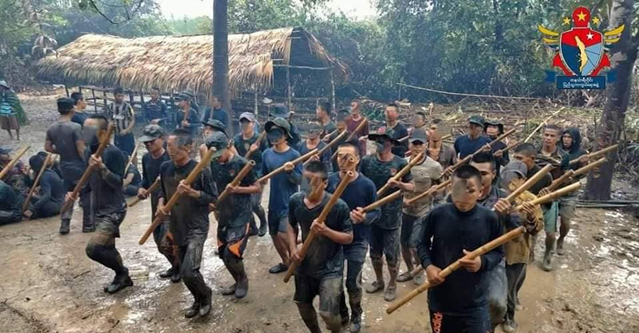 တနင်္သာရီခြေမြန်တပ်ရင်း တိုက်ခိုက်ခံရ၊ အခြေခံစစ်ပညာသင်တန်း တနင်္သာရီပကဖ ဖွင့်လှစ်