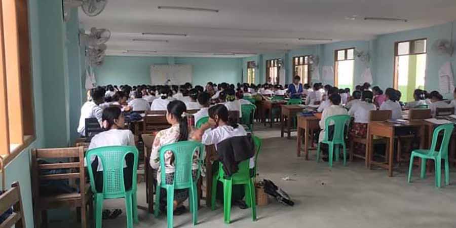 သီတင်းကျွတ်ကျောင်းပိတ်ရက်တွင် ဆရာ  ဆရာမများ သင်တန်းတက်နေရ