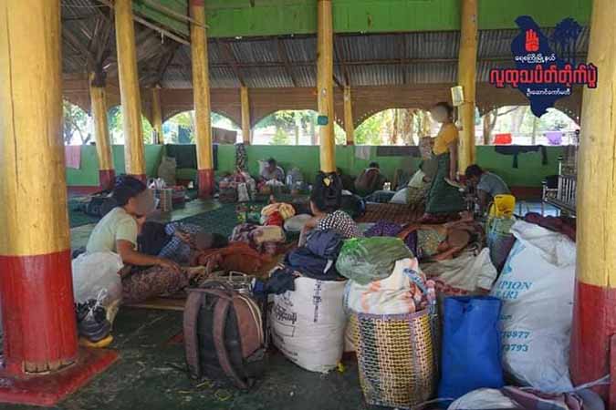 ရေလယ်ကျွန်းဒေသခံ ၅,၀၀၀ ကျော် စစ်ဘေးရှောင်နေရ