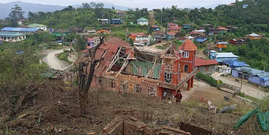 အာဏာသိမ်းပြီးနောက် ချင်းလူမျိုးများ၏ အိမ် ၂,၁၀၀ ကျော် ဖျက်ဆီးခံရ