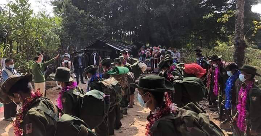 ဝိုင်းမော်တွင် ကျောင်းသား ၂ ဦး အပါအဝင် လူ ၄ ဦးကို ပြည်သူ့စစ် ဖမ်းဆီး