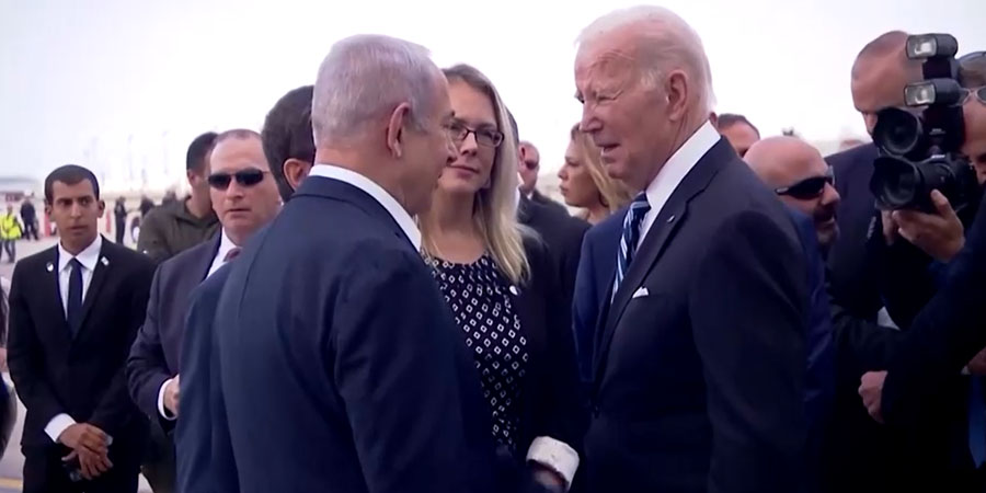 အမေရိကန်သမ္မတ ဂျိုးဘိုင်ဒင် အစ္စရေးနိုင်ငံရောက်