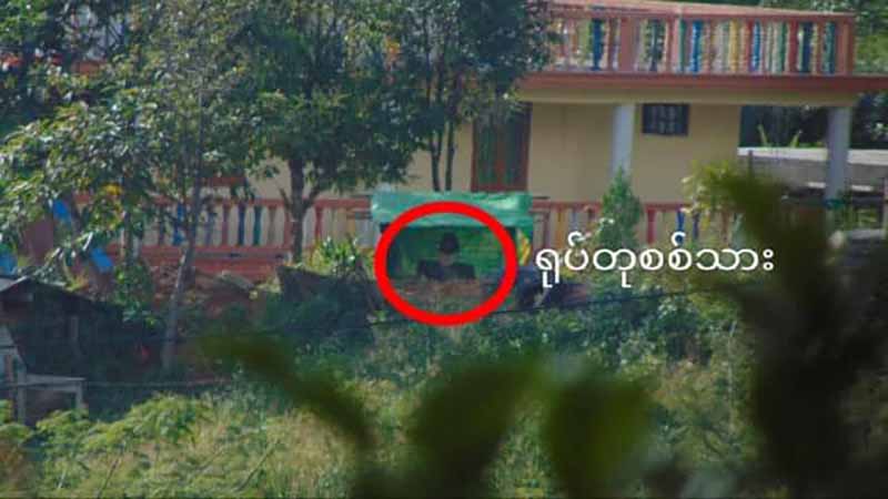 ကန်ပက်လက်မြို့တွင်း တိုက်ပွဲဖြစ်၊ ကင်းစခန်းများတွင် စစ်သားအရုပ်များအစားထိုးထား
