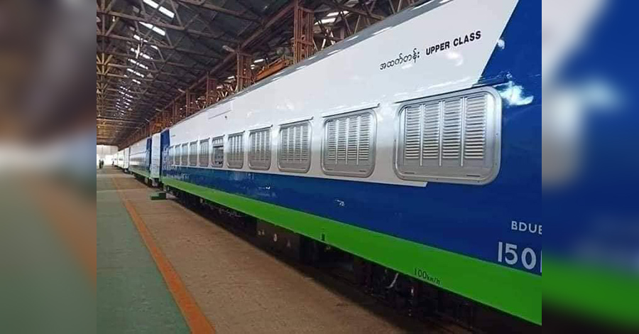 သီတင်းကျွတ်ပိတ်ရက် မော်လမြိုင်-ရန်ကုန် အထူးရထားပြေးဆွဲမည်