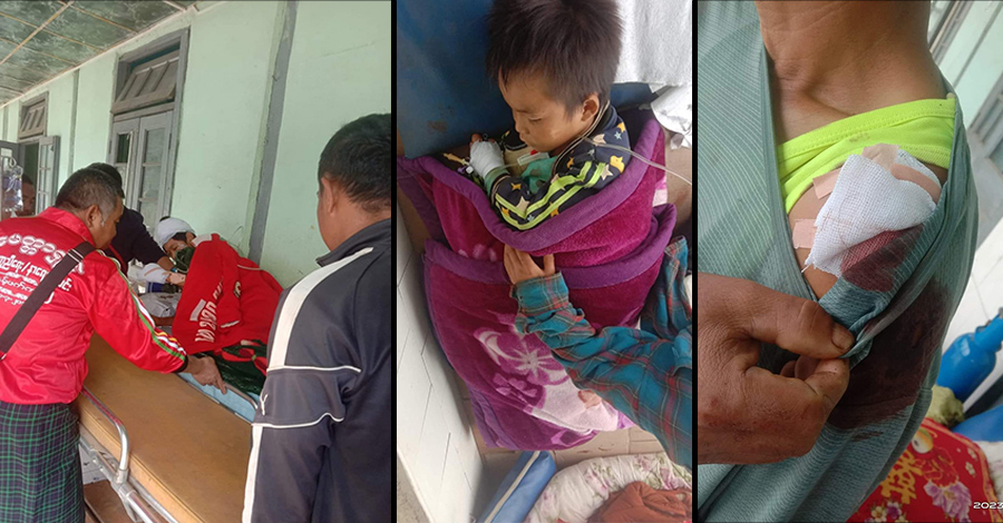 နမ့်ဖတ်ကာကျေးရွာတွင် စစ်တပ် လက်နက်ကြီးကြောင့် ကလေးငယ် အပါအဝင် ၂ ဦး သေဆုံး