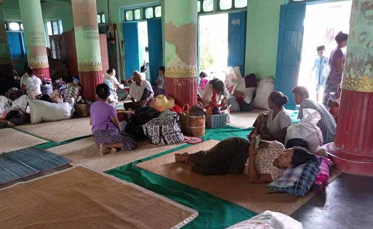 ဒီပဲယင်း စစ်ရှောင် ၂ဝ,ဝဝဝ ခန့် အကူအညီလိုအပ်နေ၊ ဒေသခံ ၉ ဦးထက်မနည်းကို စစ်တပ် သတ်ဖြတ်ခဲ့