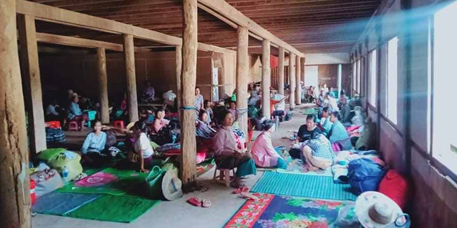 လားရှိုးမြို့ပေါ်သို့ စစ်ရှောင်ပြည်သူ ၁,၀၀၀ ကျော် ရောက်လာ