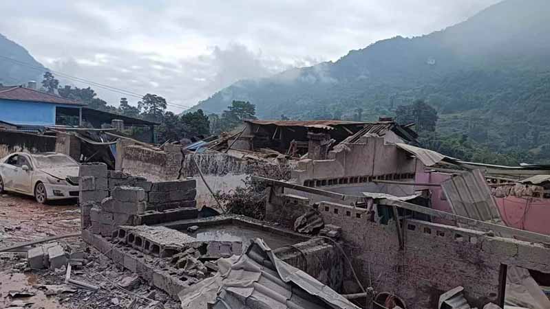 ကိုးကန့်ဒေသရွာများကို လေယာဉ်ဖြင့်ဗုံးကြဲ၊ သိန္နီမြို့ကို တော်လှန်ရေးတပ်က သိမ်းပိုက်ခဲ့