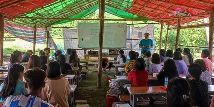 ကလေးတောင်ပိုင်းတွင် ကျား၊ မ အခြေပြုမှုနှင့် မျိုးဆက်ပွားသင်တန်းကို  ပို့ချ