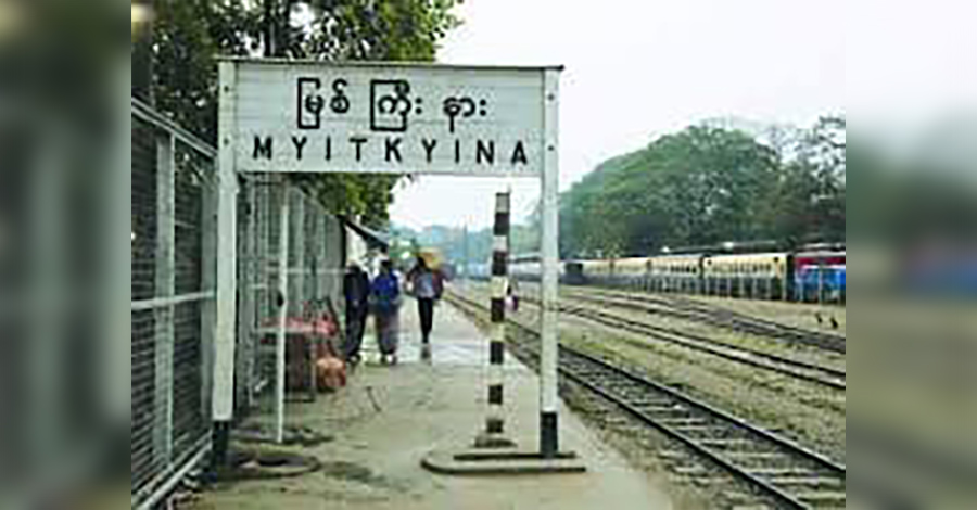 မြစ်ကြီးနား- မိုးကောင်း ရထားခရီးစဥ် နိုဝင်ဘာ ၁ ရက် ပြန်လည်ပြေးဆွဲမည်