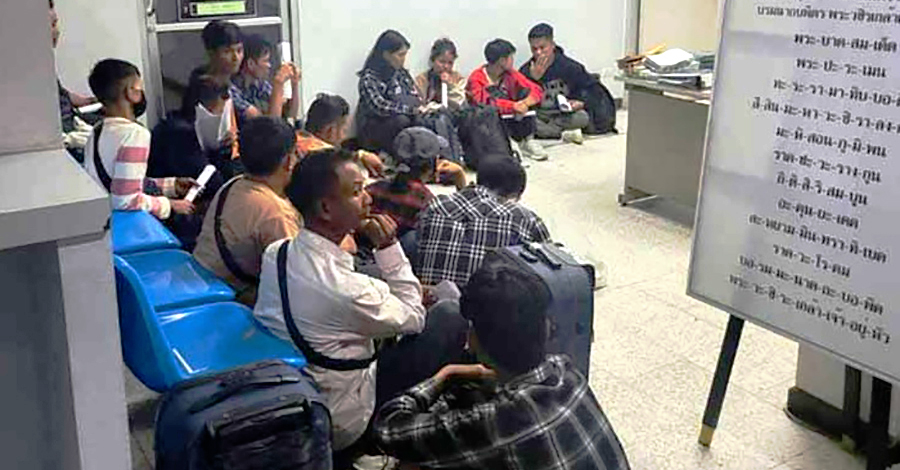 ထိုင်းတွင် ၁၀ လအတွင်း ဖမ်းဆီးခံရသည့် မြန်မာနိုင်ငံသား အရေအတွက် ၁၀၀၀၀ ကျော် ရှိလာ