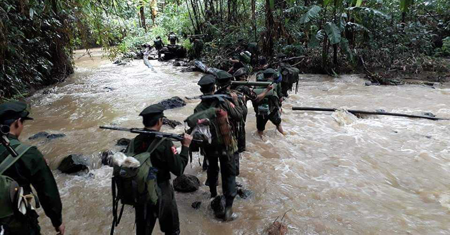 ဖားကန့်တွင် တိုက်ပွဲဖြစ်