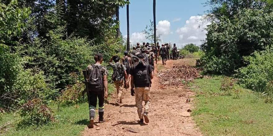 မကွေးတိုင်း မြိုင်နှင့် ပေါက်မြို့နယ်တို့တွင် ပျူစောထီးရွာနှင့် စစ်ကောင်စီတပ် တိုက်ခိုက်ခံရ