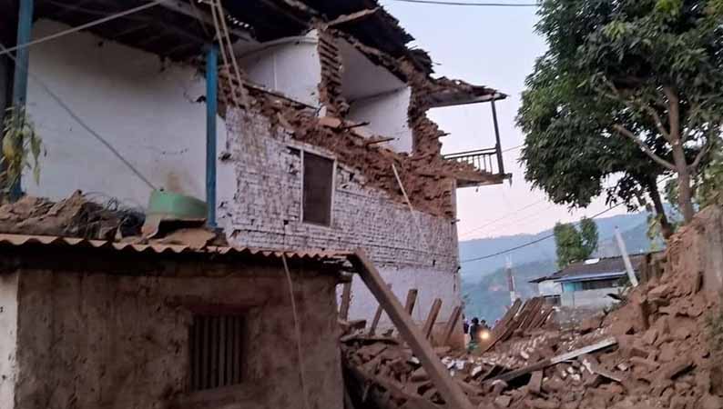 နီပေါ၌ အင်အားပြင်း ငလျင် လှုပ်ပြီး လူ ၁၂၈ ဦး သေဆုံး