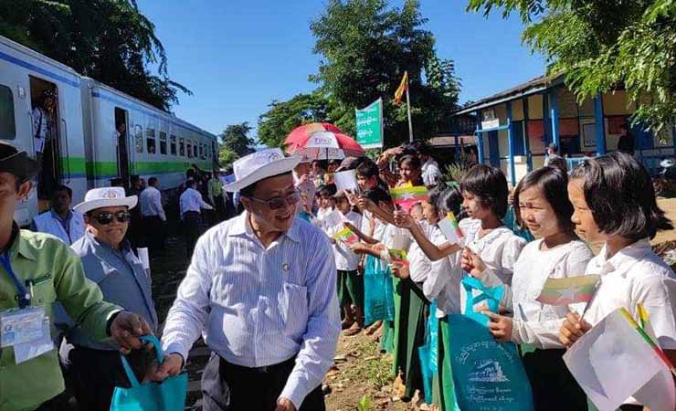 လုံခြုံရေးတာဝန်မယူဟု PDF က ပြောပြီးနောက် စစ်ကောင်စီက ရထား ၁ လ အခမဲ့စီးခွင့်ပေး