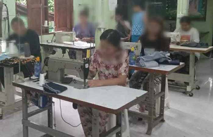 မဲဆောက်ရှိ အထည်ချုပ်စက်ရုံများတွင် မြန်မာလုပ်သားများကို ဈေးနှိမ်