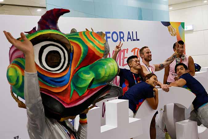 LGBTQ အားကစားပြိုင်ပွဲ ဟောင်ကောင်တွင် ကျင်းပ