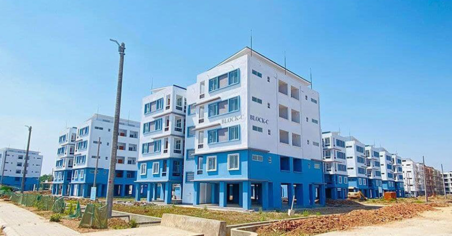 သုခဒဂုံအိမ်ရာ နေထိုင်ခွင့် မဲနှိုက်မည်