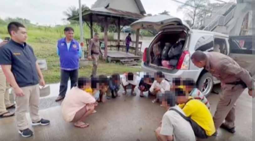 ထိုင်းနိုင်ငံ အယုဒ္ဓယတွင် တရားမဝင်ဝင်ရောက်လာသည့်  မြန်မာ  ၁၁ ဦး ဖမ်းဆီးခံရ