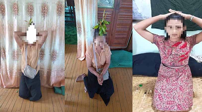 မန္တလေးတွင် သပြေပန်း ပန်ပြီး ဓာတ်ပုံရိုက် လူမှုကွန်ရက်တင်သူ အမျိုးသမီး ၁၀ ဦးကျော် ဖမ်းခံရ