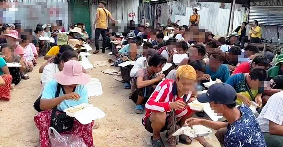 ထိုင်းအလုပ်ရှင် ထွက်ပြေးသွားသဖြင့် ဒုက္ခရောက်နေသည့် မြန်မာလုပ်သား ၁၈၀ ကို ကယ်တင်