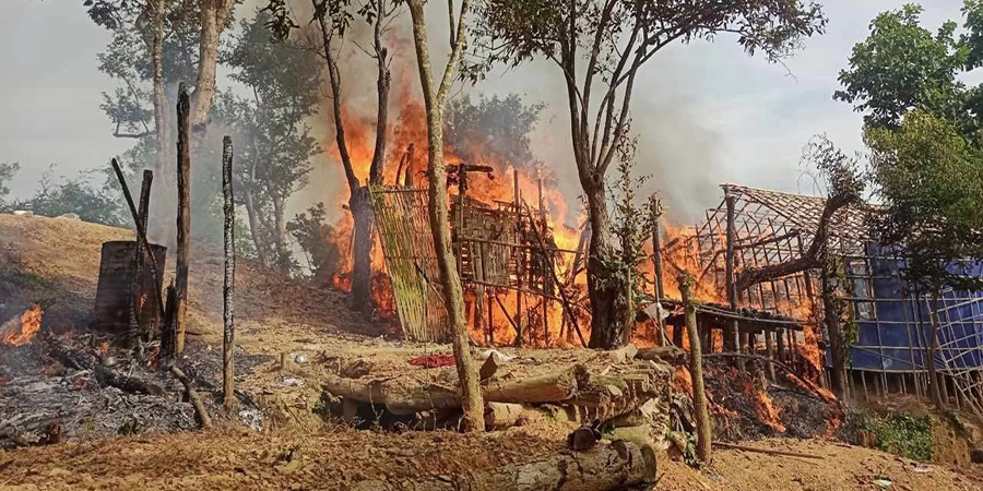 ပေါက်တောပြင် ဗျူဟာကုန်းကို အေအေမီးရှို့၊ ပခုက္ကူတွင် စစ်ယာဥ်တန်းတိုက်ခိုက်ခံရ၊ မြိုင်ရဲဒုတပ်ကြပ်တဦး အလင်းဝင်