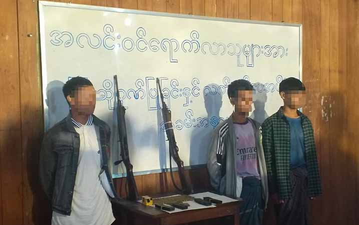ဂန့်ဂေါမြို့နယ်၌ အလင်းဝင်လာသည့် ပျူစောထီးများကို ဂုဏ်ပြု ထောက်ပံ့