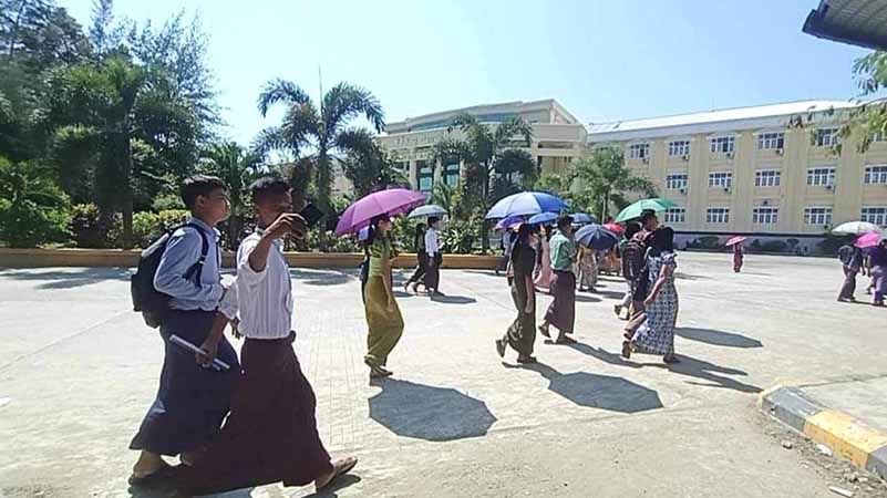 အဝေးသင်ကျောင်းသားများ နေရပ်ပြန်နိုင်ရန် လမ်းဖွင့်ပေးမည်