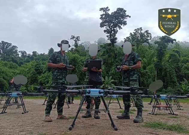 ရန်ကုန်တိုင်းအတွင်း ဒရုန်းမရောင်းရန် စစ်ကောင်စီတားမြစ်