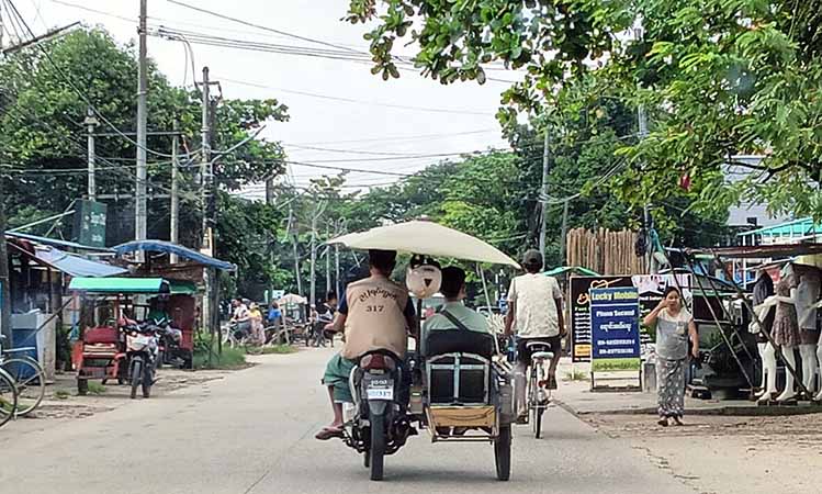 ရန်ကုန်တွင် ဆိုင်ကယ် ကယ်ရီသမားများကို စစ်ကောင်စီက ကင်းစောင့်ခိုင်း
