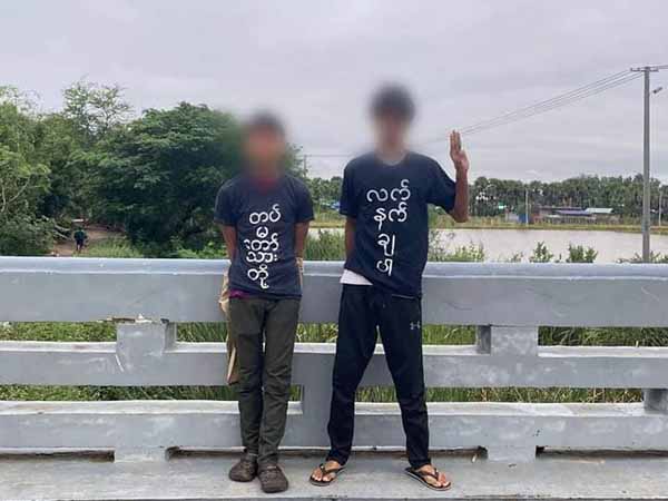 ကလေးမြို့တွင် စစ်သားနှင့် ပျူစောထီးဖမ်းမိ၊ စစ်သားများ ပြည်သူနှင့်ပေါင်းရန် မုံရွာတွင် လှုပ်ရှားမှုလုပ်
