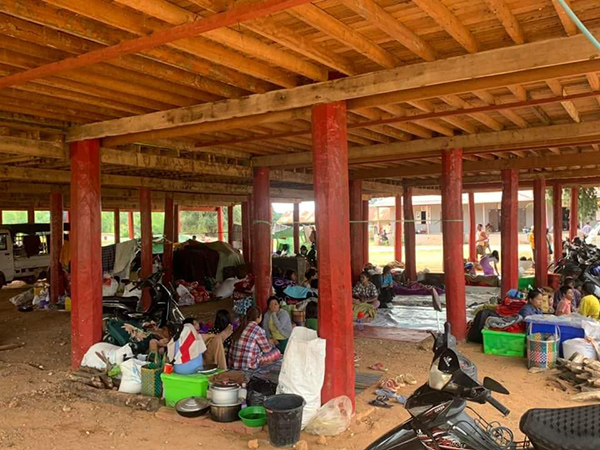 ကရင်နီစစ်ဘေးရှောင်များ အရေးပေါ် အကူအညီ လိုအပ်