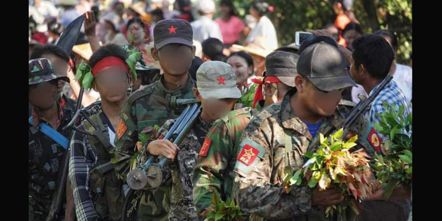 ရေဦးမြို့နယ် ပျူရွာအား တိုက်ခိုက်ခဲ့သည့် ကာကွယ်ရေးတပ်များကို ပြည်သူများကြိုဆို