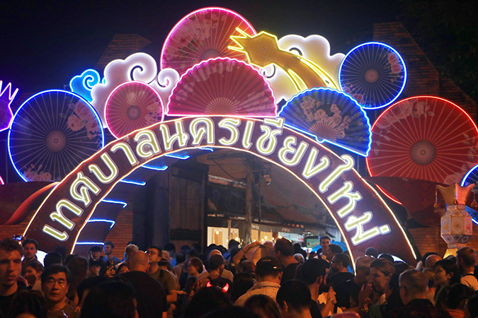 ချင်းမိုင် "လွိုင်ကထုန်ပွဲတော်"  မြင်ကွင်း  (ဓာတ်ပုံ) 